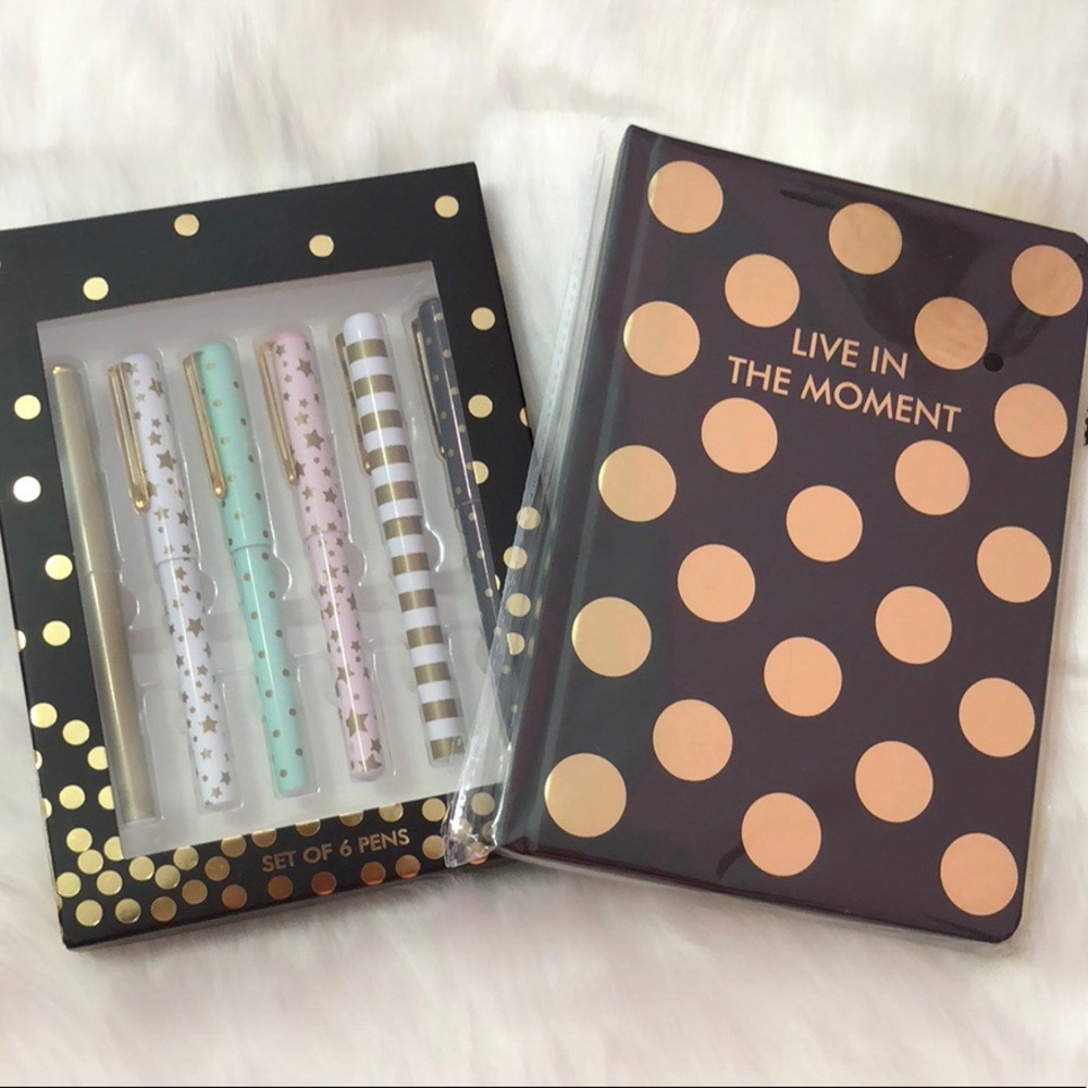 Boxed Pens & Journal